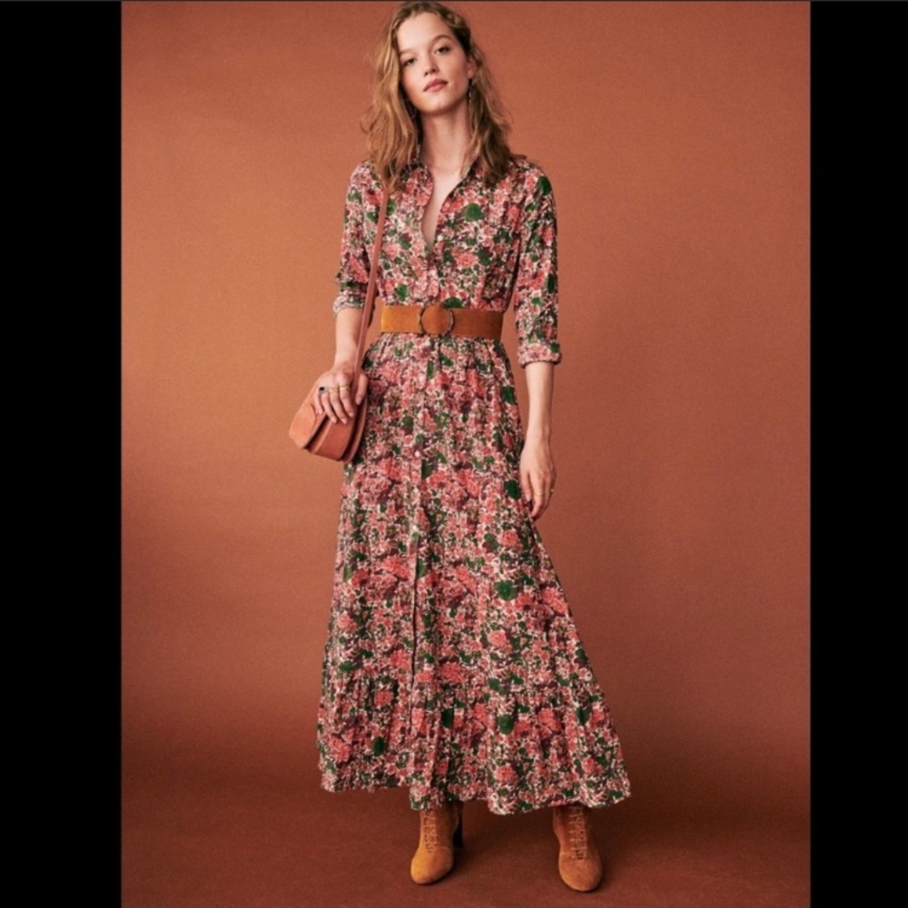 BNWT Sezane delphina dress size 4